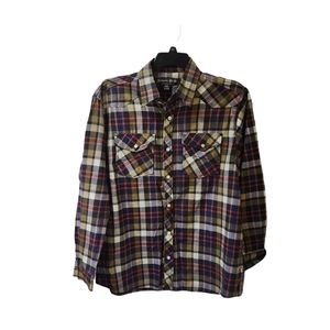 Authentic Plaids Long Sleeve Button Up Shirt